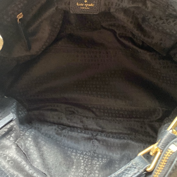 KATE SPADE ♠️ LISE MULBERRY STREET BLACK LEATHER CROSSBODY - Picture 13 of 17